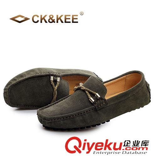 休閑男鞋 CK&KEE2014新款男士秋季豆豆鞋男zp駕車鞋英倫休閑鞋韓版潮男鞋原始圖片3
