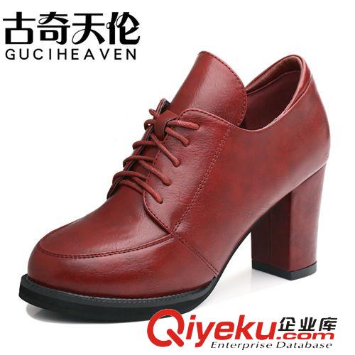 古奇天倫女鞋 古奇天倫 7885 春季單鞋 休閑鞋 粗跟女鞋 高跟鞋子原始圖片2