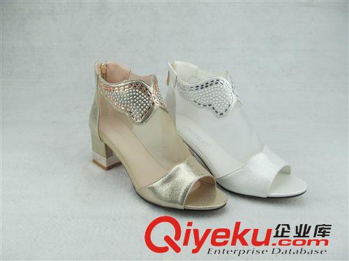 單鞋 2015韓版時尚彩條松糕底女拖 靚女時裝涼鞋 爆款女拖批發(fā)