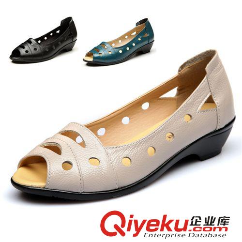 其他zp女鞋 zp休閑皮鞋新款單鞋女牛皮平底鞋系帶牛筋底駕車鞋媽媽鞋