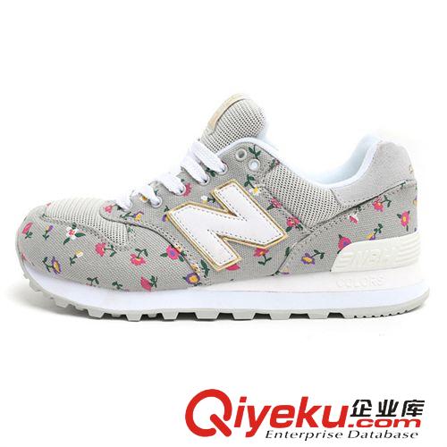 運(yùn)動(dòng)鞋 N字母運(yùn)動(dòng)鞋韓版松糕女鞋休閑跑鞋碎花鞋原始圖片3