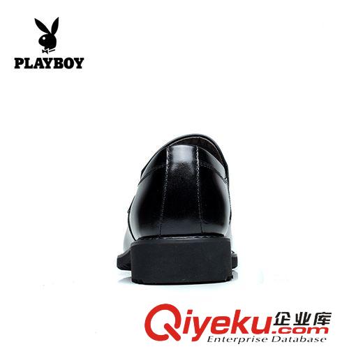 花花公子 花花公子zp男鞋 英倫時(shí)尚商務(wù)休閑鞋 頭層zp皮鞋原始圖片2