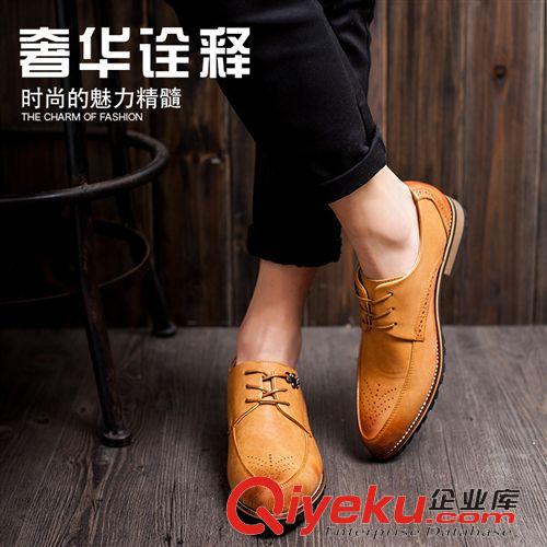 單鞋 2015春季新品 男士經(jīng)典純手工馬克縫線單鞋舒適休閑透氣男鞋批發(fā)