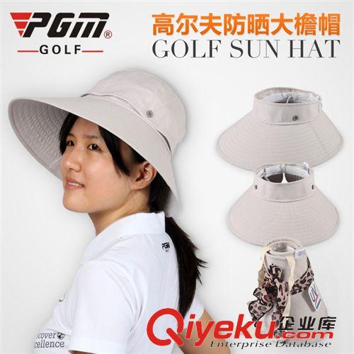 高爾夫帽子 防紫外線女士帽子 夏天遮陽帽 沙灘帽 太陽帽 高爾夫品牌大沿帽