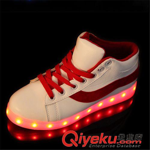 發(fā)光鞋 批發(fā)情侶款發(fā)光鞋 LED七彩熒光女鞋 充電韓版夜光鞋男發(fā)亮鞋原始圖片2