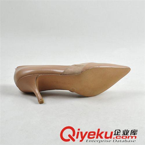 單鞋 新款外貿原單 zp 高跟 女單鞋 OL 工作鞋  女鞋 大碼鞋原始圖片3