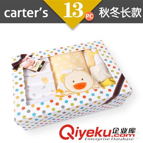 一件代發區（需要聯系客服具體尺寸） 編號:G10035長袖  carter's13件套禮盒 精品送禮佳品初生BB原始圖片3
