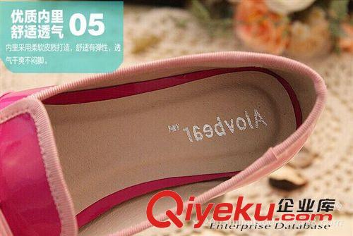外貿(mào)兒童鞋 2014春秋款外貿(mào)女童單鞋英倫風(fēng)兒童單鞋批發(fā)漆皮公主童鞋D01-A100原始圖片3