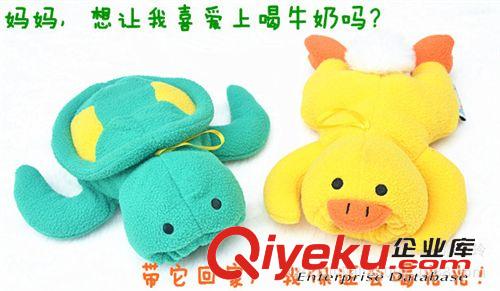 熱銷兒童專用配件系列（現貨） {dj2}熱銷嬰幼兒用品卡通動物造型奶瓶保溫套水瓶套帶拉手刻度原始圖片2