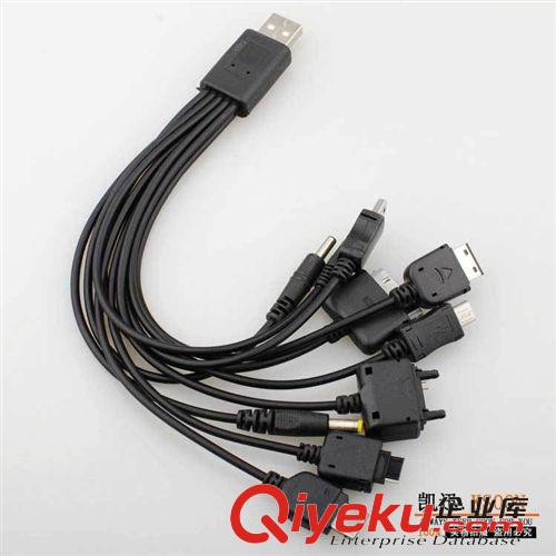 店長熱薦 好榜單  S0006 多功能充電線 {wn}充電線 10合1USB充電線 圓