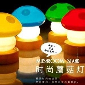 店長熱薦 好榜單  A0930  蘑菇拍拍燈 蘑菇小夜燈 創意浪漫禮物 發光禮物 發光玩具原始圖片3