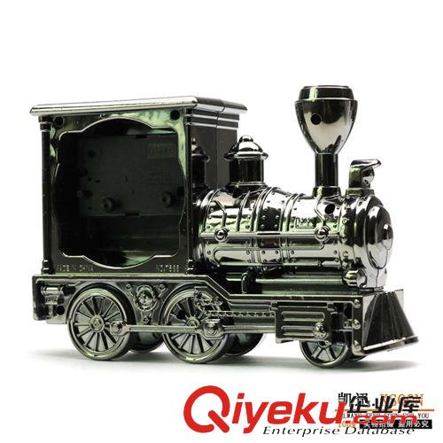 電子電器 小家電  A1214 鬧鐘仿古火車頭 gd英倫經(jīng)典復古機車外形生日禮品原始圖片2