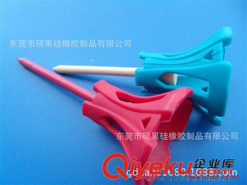 體育 游泳器材 大量生產(chǎn)硅膠高爾夫用品，硅膠高爾夫限位球釘原始圖片3