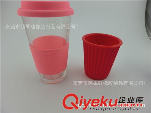 餐具 蛋糕盤 新款推出硅膠防滑、防燙杯套/硅膠杯套原始圖片3