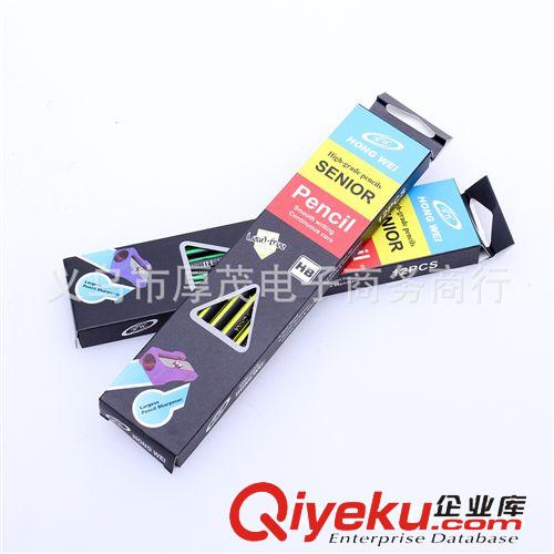 鉛筆 華豐文具 三角形木桿鉛筆 帶橡皮頭 學生獎品 繪畫 HB 送卷筆刀原始圖片3
