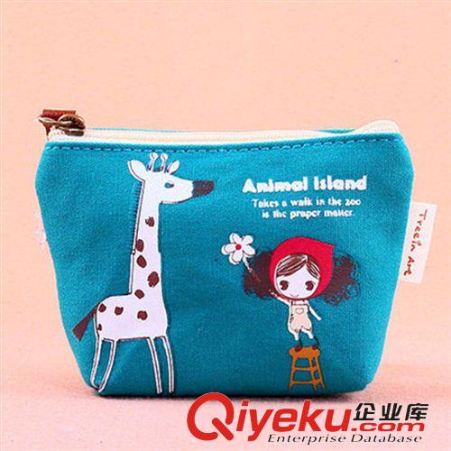 筆袋 華豐文具 韓版可愛(ài)普拉女孩創(chuàng)意零錢(qián)硬幣手提收納包 批發(fā)原始圖片3