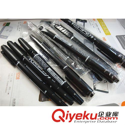 記號筆 批發(fā) 120記號筆 雙頭水性筆 極細(xì)光盤筆 勾線筆 墨量足 繪畫可用原始圖片2