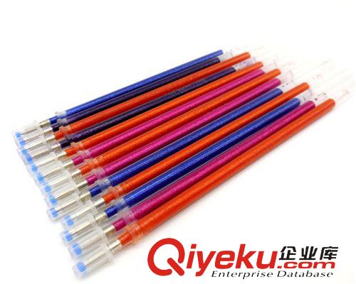 中性筆 華豐文具 彩色閃光筆芯6色 學習用品涂鴉必備DIY專用 0.5mm 批發原始圖片2