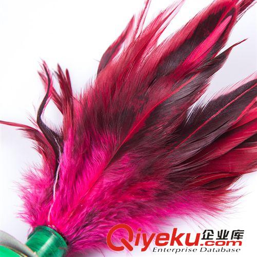 毽子 批發(fā)彩色雞毛毽子，大花毽球，比賽專用原始圖片3