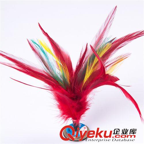 毽子 批發二鐵火雞毛鍵子，比賽專用