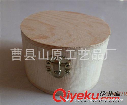 木盒 廠家供應(yīng)圓形木盒小木盒木制工藝品喜糖盒飾品盒原始圖片2