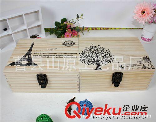 木盒 廠(chǎng)家直銷(xiāo)首飾盒專(zhuān)業(yè)生產(chǎn)各種精美木制飾品收納盒 木盒包裝盒原始圖片2