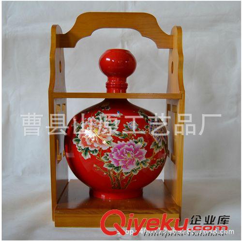木架系列 廠家熱銷原木木質(zhì)白酒木架 木制白酒架 白酒手提架 酒架原始圖片2