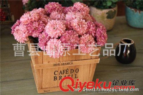 園藝工藝品 【曹縣山原工藝】廠家專業生產做舊復古實木木質多肉肉托木質花盆