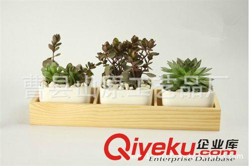 園藝工藝品 【曹縣山原工藝】廠家專業生產實木木質多肉肉托木質花盆