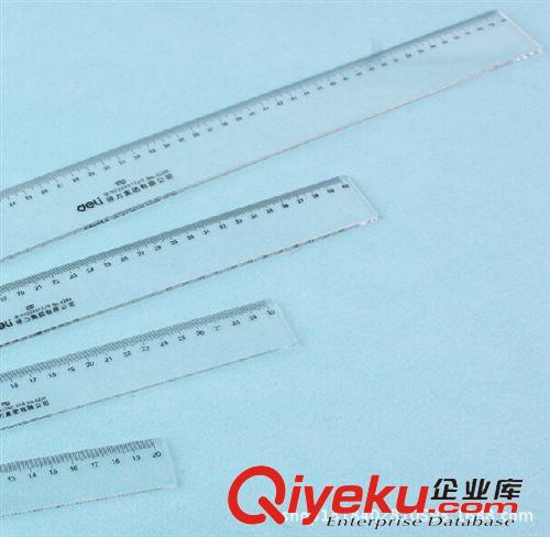 尺子 得力直尺 得力6260直尺 得力60cm塑料直尺 得力儀尺 辦公用品原始圖片3