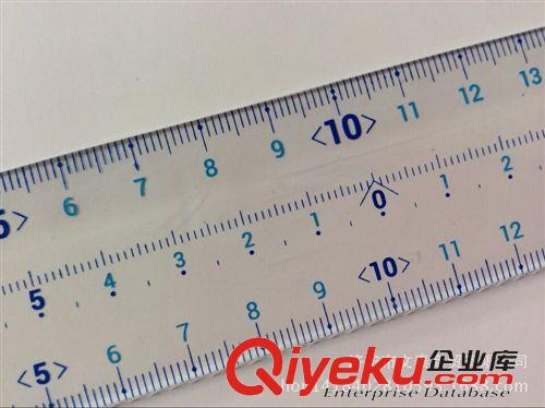 尺子 zp智高學(xué)生繪圖直尺ZG-1908 20CM直尺 高透明尺子原始圖片3