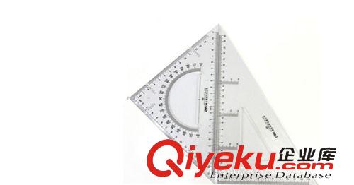 尺子 得力6445三角尺 45cm工程繪畫套尺 45厘米銳角/等腰直角三角尺原始圖片3
