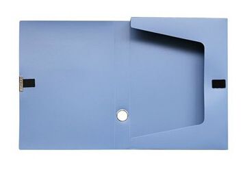 檔案盒 辦公用品 得力5622檔案盒2寸 藍(lán)色 黑色 A4塑料文件盒 資料盒原始圖片3
