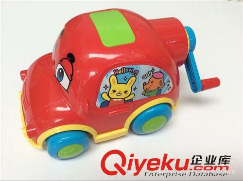 卷筆刀、削筆器 甜甜貓安全削筆機(jī)自動(dòng)進(jìn)筆手搖削筆機(jī)1306小汽車送禮佳品原始圖片2
