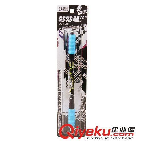 圓珠筆、中油筆 智高品牌 ZG-5027 轉(zhuǎn)轉(zhuǎn)筆V6.0 油性塑料裝 gd時(shí)尚 廠家直供原始圖片3