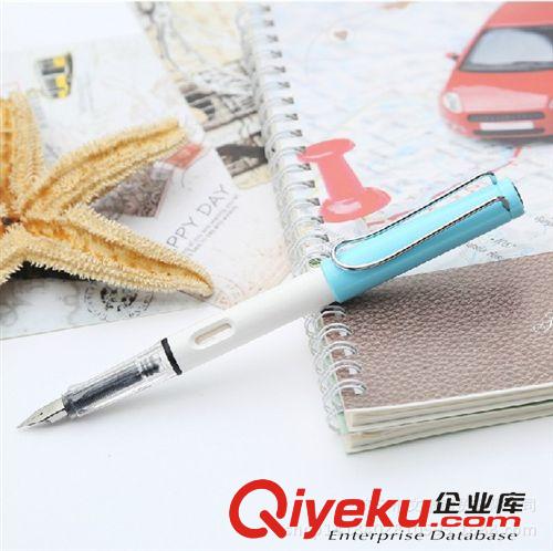 鋼筆 zp英雄鋼筆359A小清新彩正姿筆 練字學(xué)生鋼筆墨水筆 送6個墨囊原始圖片3