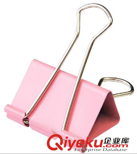 長(zhǎng)尾夾、裝訂夾 得力長(zhǎng)尾夾 得力8551反尾夾 51mm彩色燕尾夾/票夾 12只裝/彩色原始圖片3