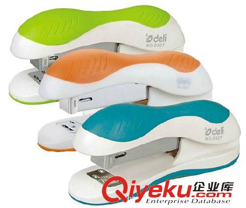 訂書機(jī)、起釘器 得力訂書機(jī) 得力 0327 12#時尚辦公型裝訂器 12號訂書器 訂書機(jī)原始圖片2
