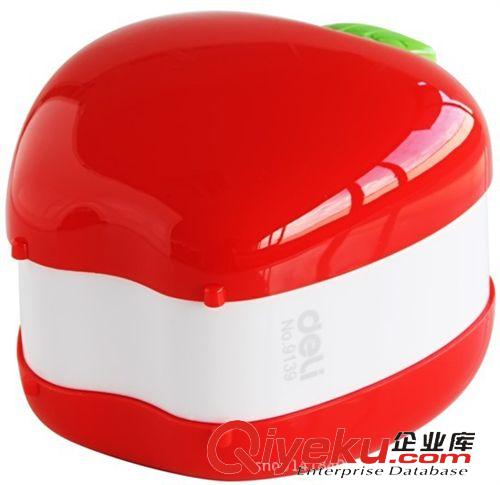 筆筒 得力9139可愛卡通大蘋果筆筒 精美蘋果筆筒 日韓創意原始圖片3