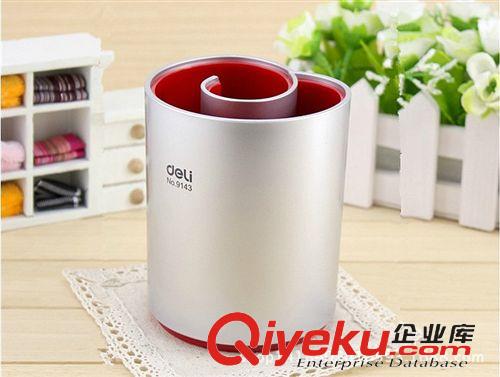 筆筒 zp得力9143 筆筒 創意筆筒 祥云筆筒 筆座 新款筆筒原始圖片3