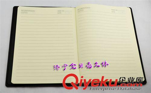 筆記本、記事本 金輝 精裝 皮面 商務(wù)辦公會議 廣告記事本48K筆記本金輝JH-1048原始圖片3
