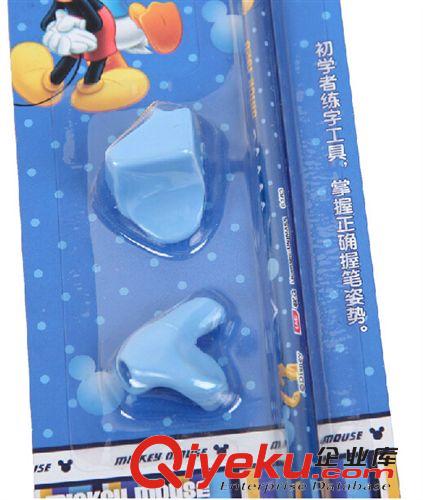 筆配件 迪士尼兒童文具 米奇握筆器 矯正握筆姿勢 送鉛筆DM6806原始圖片3