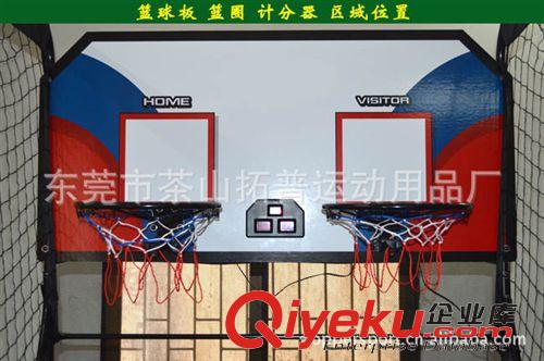 球架球網系列 室內休閑籃球架 兒童成人雙人籃球架 電子計分比賽滑道籃球架