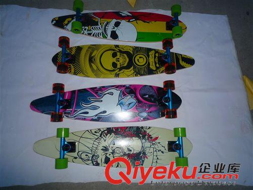 滑板 longboarding進(jìn)口專業(yè)公路滑板 長(zhǎng)板 魚(yú)板 刷街板專業(yè)四輪滑板