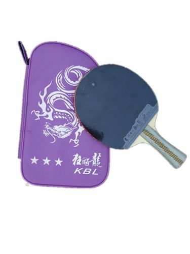球拍 乒乓球拍 zp 狂飆龍 單只裝直拍乒乓球成品拍【3星包郵】原始圖片2