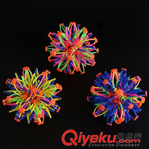 玩具 新款塑料開花球帶燈變大球魔術(shù) 球 爆款!益智玩 具 批發(fā)