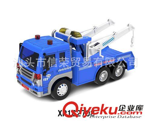 兒童精選禮品 新款 慣性路政 消防 叉車 工程車系列 兒童慣性車玩具 帶燈光音樂原始圖片2