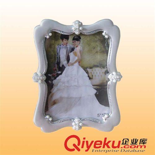 精品相框 熱賣促銷 簡約經典時尚擺臺相框 塑料相框珠光白土豪金 零售