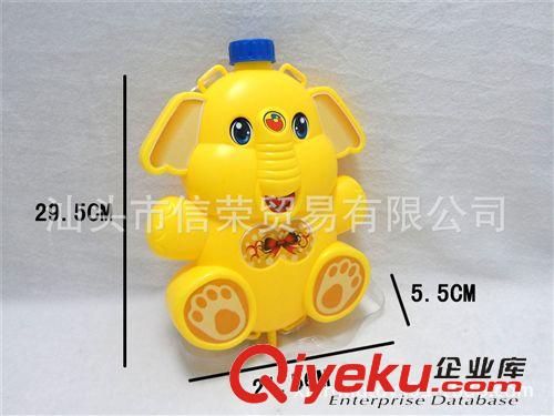夏天玩具系列 2015年 新款 海綿寶寶/大象卡通 抽拉式 背包水槍（cdj）原始圖片3
