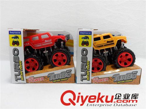 回力/慣性玩具 兒童慣性玩具 仿真慣性車 雙慣越野悍馬 越野卡暗原始圖片3
